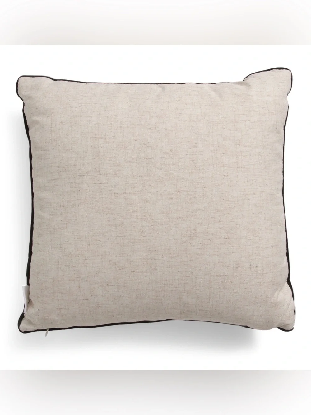 Isaac Mizrahi Black Cream Gothic Frankenstein Groom bride Decorative Pillow